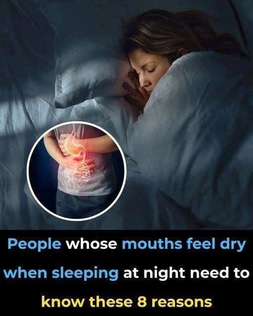 If Your Mouth Feels Dry at Night, Here Are 8 Possible Reasons Why
