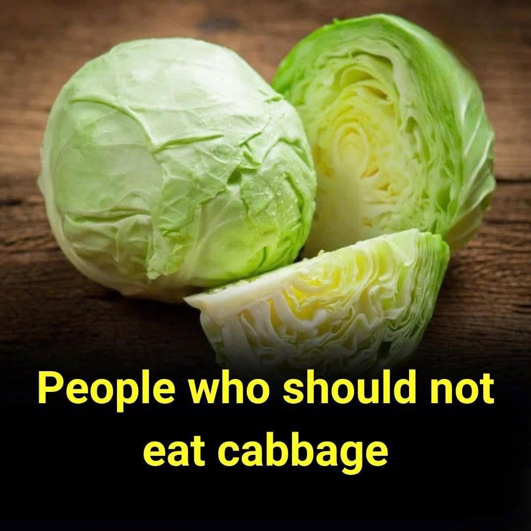 Cabbage Is Good, but These People Should Be Careful Eating It