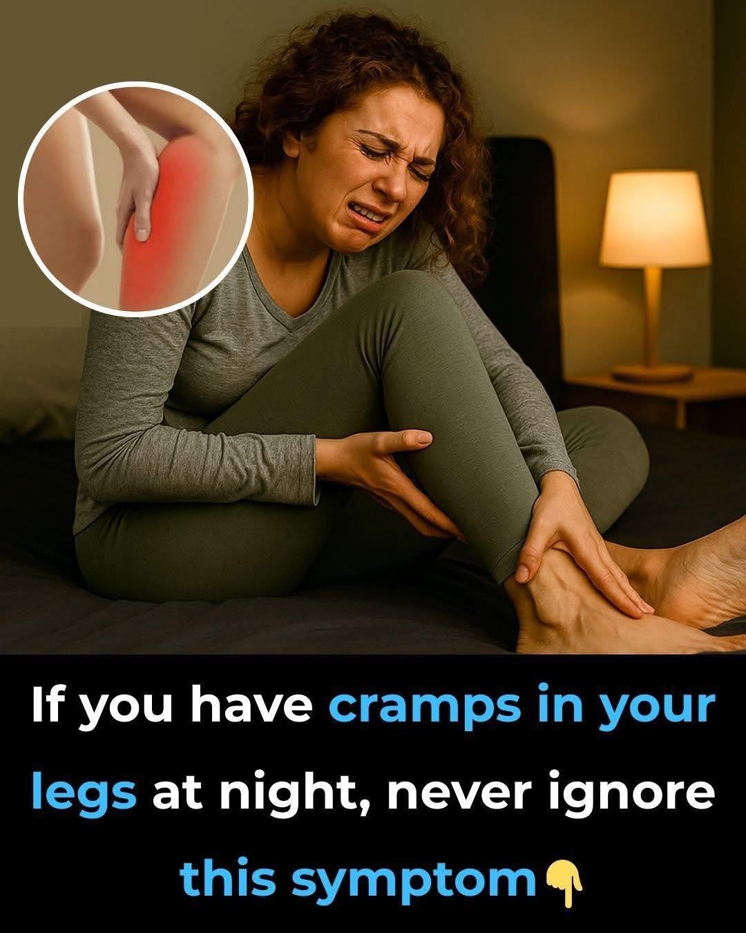 If You Have Leg Cramps at Night, Here’s What Your Body May Be Telling You