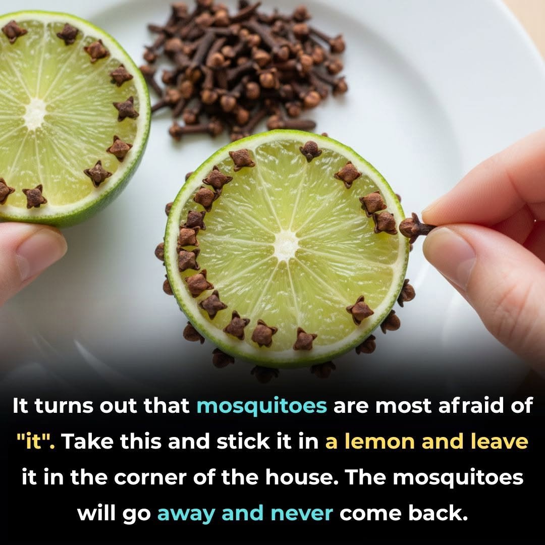 Can Putting Something in a Lemon Really Make Mosquitoes Leave Your Home?