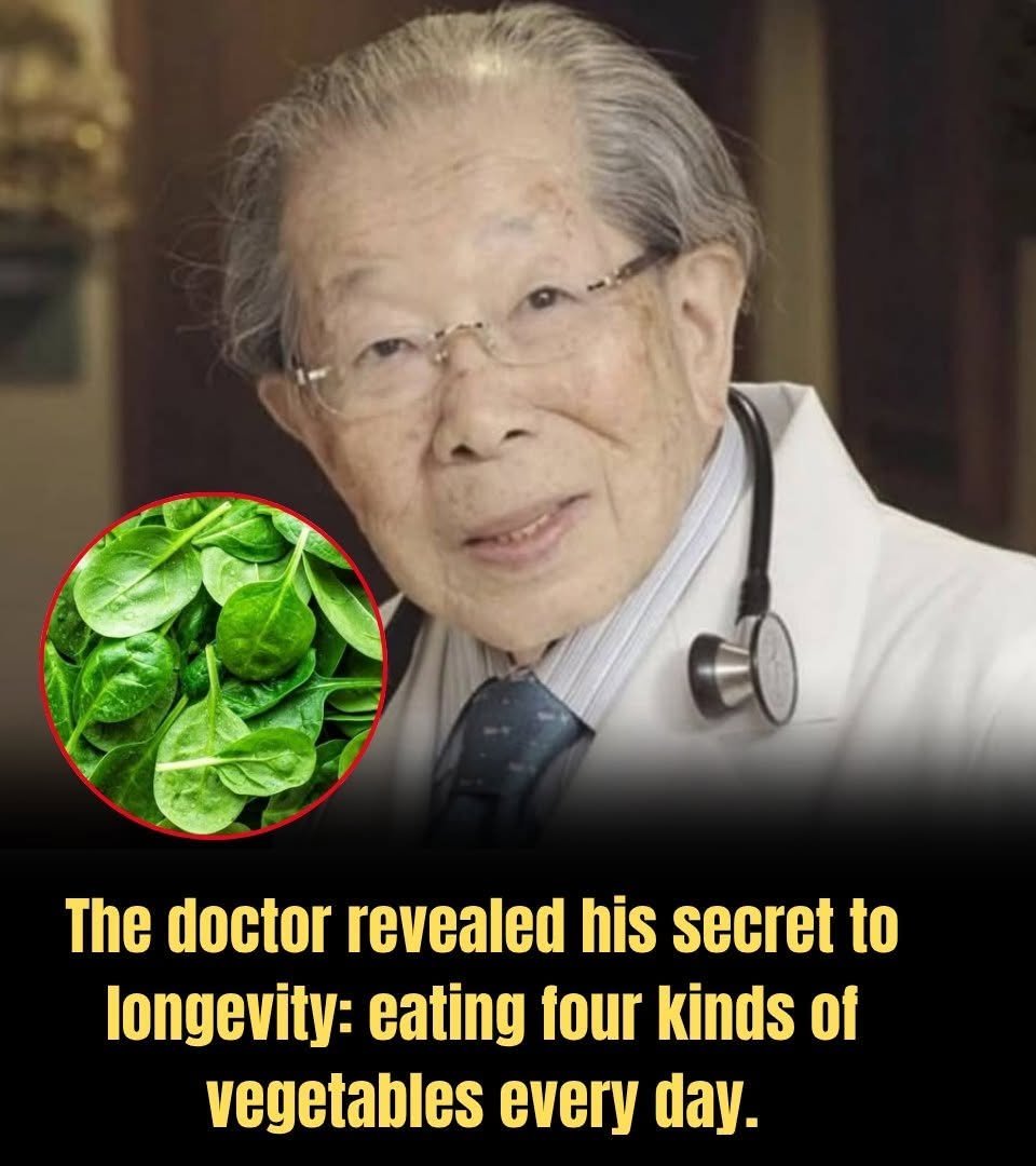 A 100-Year-Old Doctor Reveals Her Longevity Secret: Four Vegetables She Eats Regularly