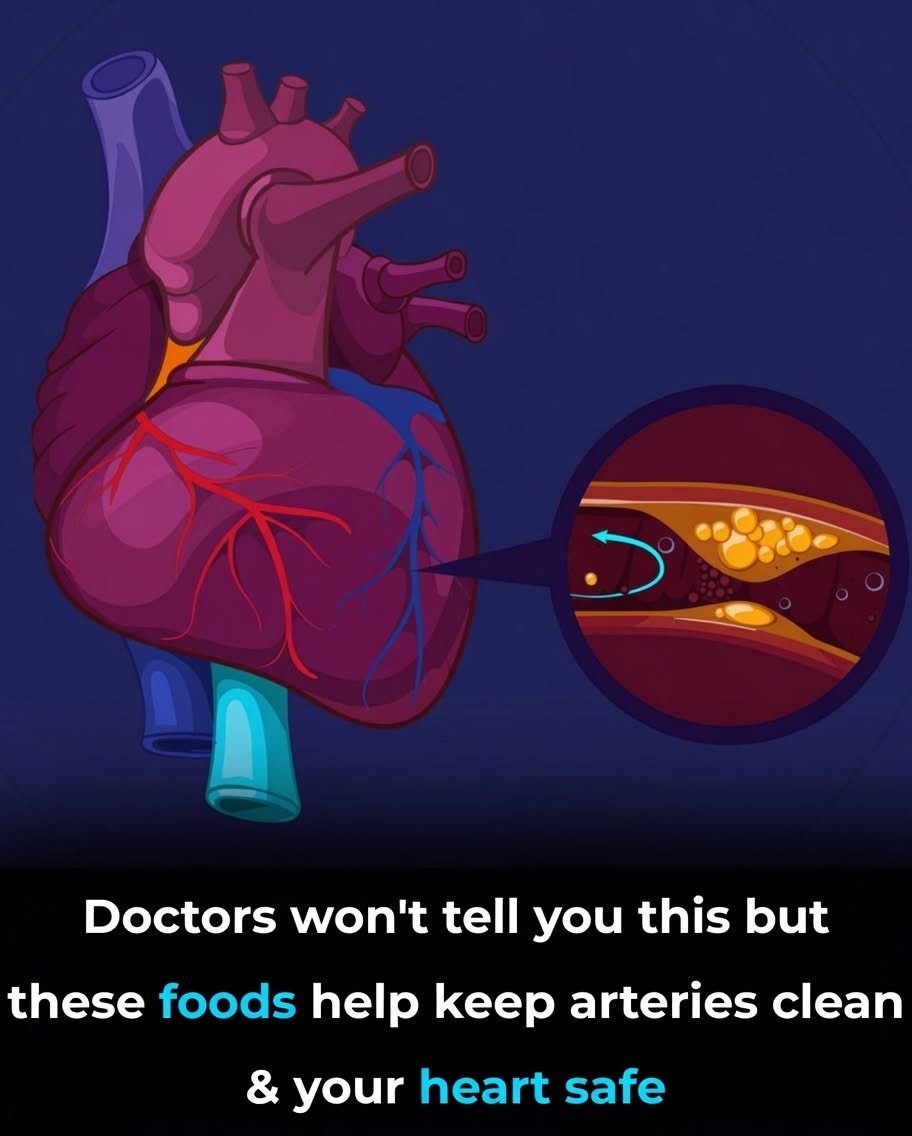Eat These Foods More Often to Help Keep Your Arteries Clear and Your Heart Strong