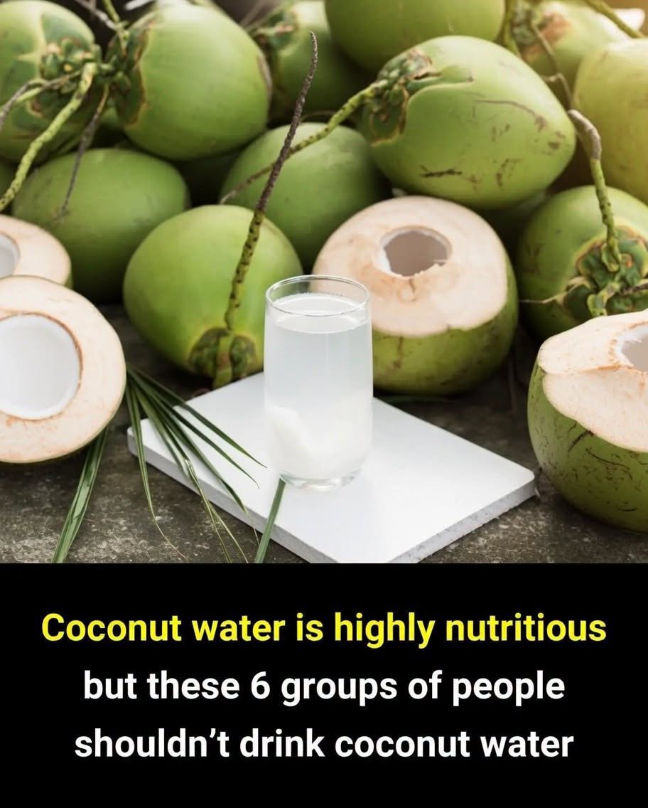 6 Groups of People Who Should Be Careful With Coconut Water