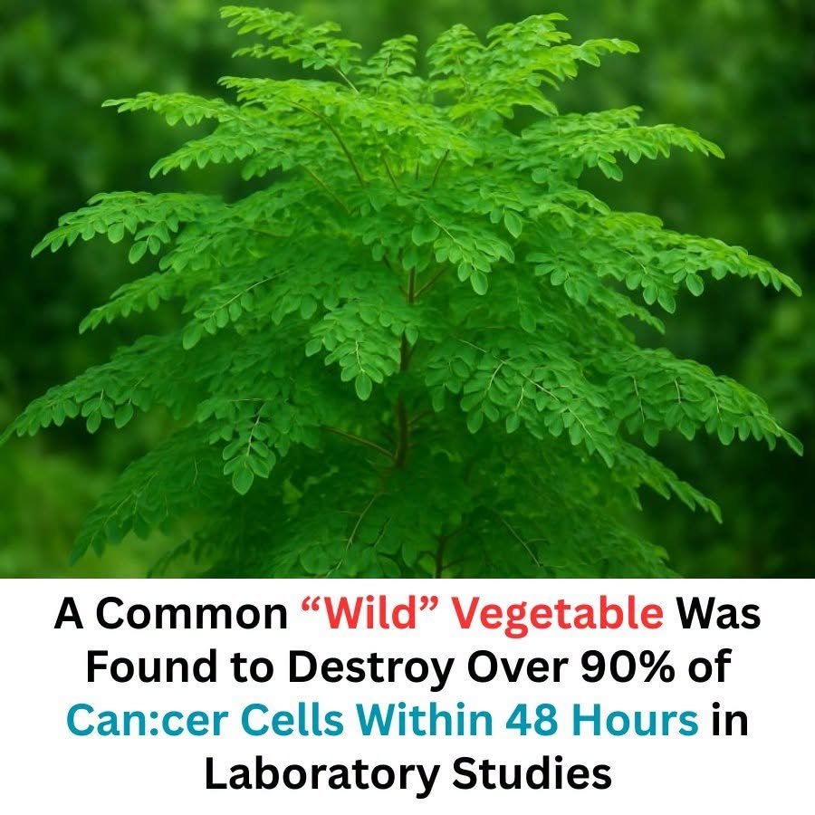 A Wild Vegetable Most People Ignore Destroyed Over 90% of Cancer Cells in 48 Hours — in Laboratory Studies