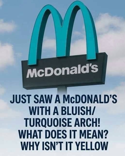 The Mystery Behind the Turquoise McDonald’s Arches: City Zoning and Brand Adaptation