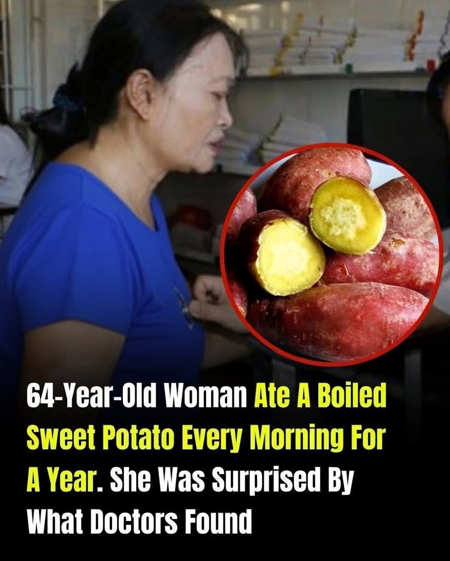 64-Year-Old Woman Ate a Boiled Sweet Potato Every Morning for a Year. She Was Surprised by What Doctors Found