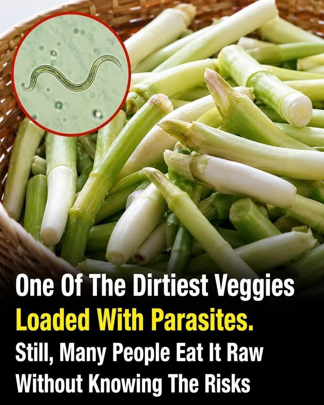 The Vegetable Most Likely to Carry Parasites Is Also One Many People Love Eating Raw