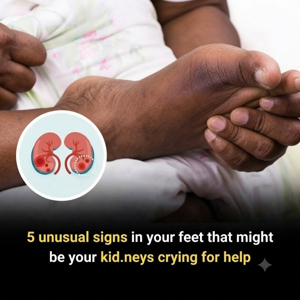 Your Feet Could Reveal Important Health Clues: 5 Signs That May Be Linked to Kidney Problems