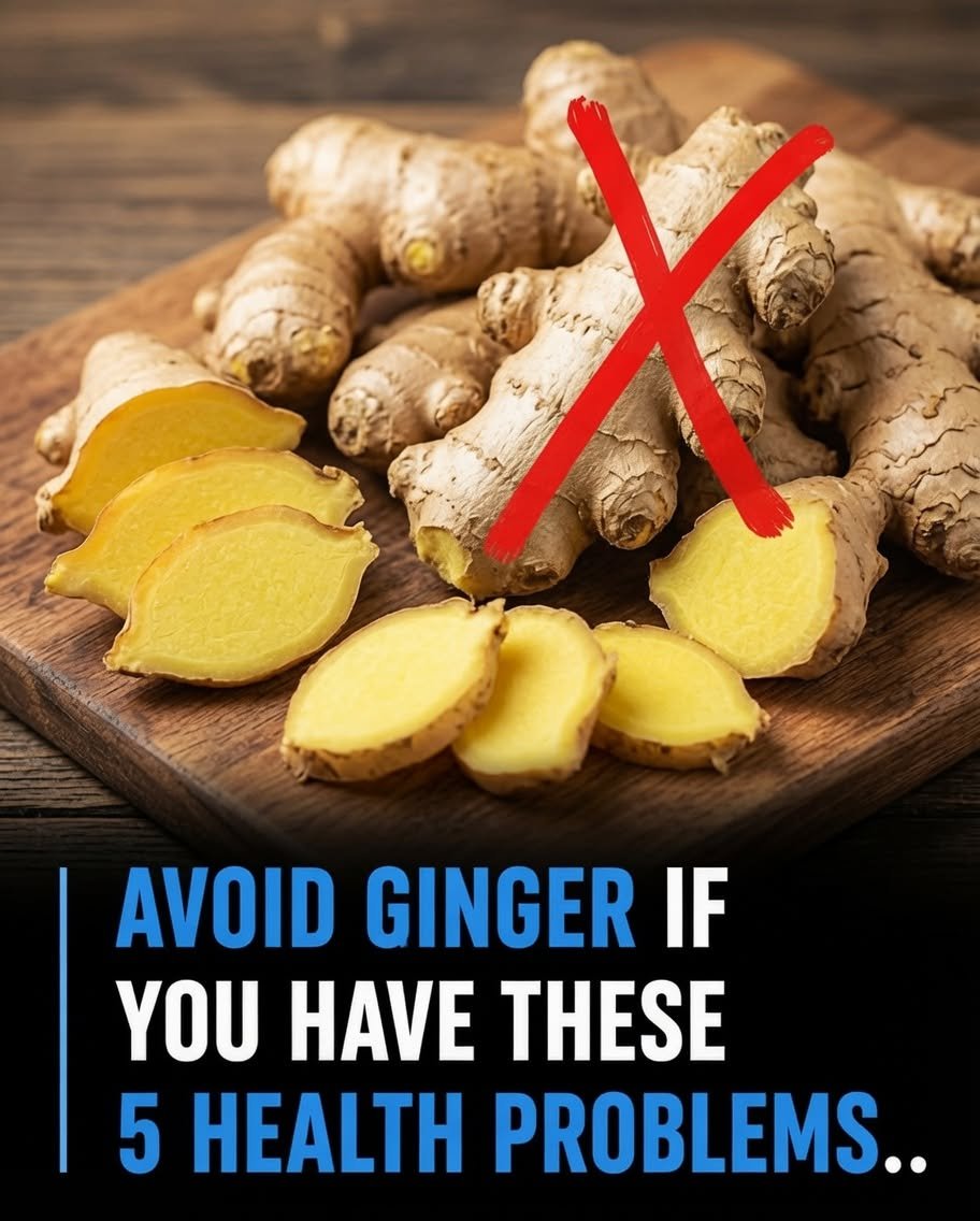 The Hidden Side of Ginger: 5 Health Conditions That Require Caution