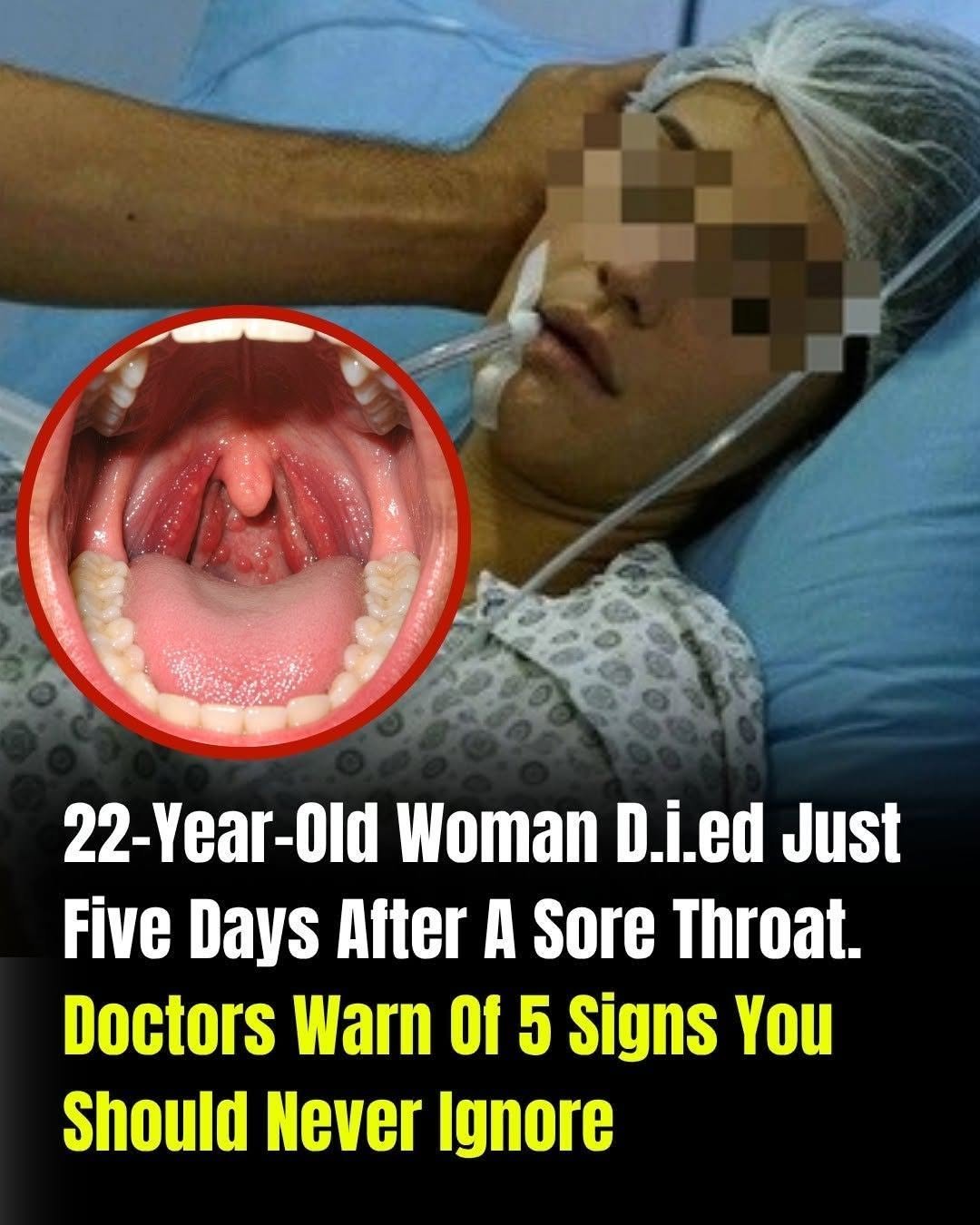 She Thought It Was Just a Sore Throat. Five Days Later, She Was Dead