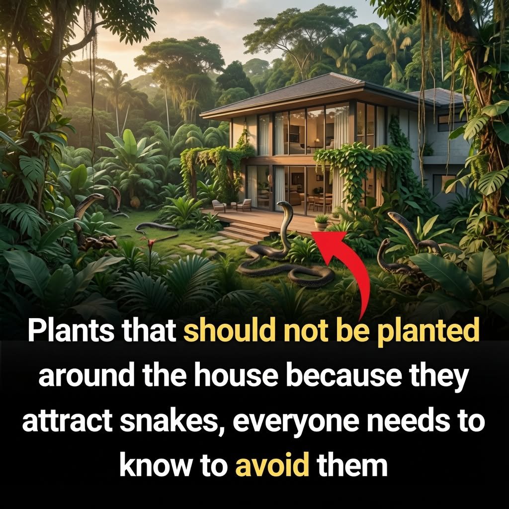 These Plants May Attract Snakes to Your Yard — Avoid Planting Them Too Close to Your Home