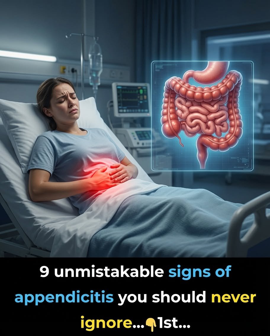 Your Body May Show These 9 Early Signs of Appendicitis