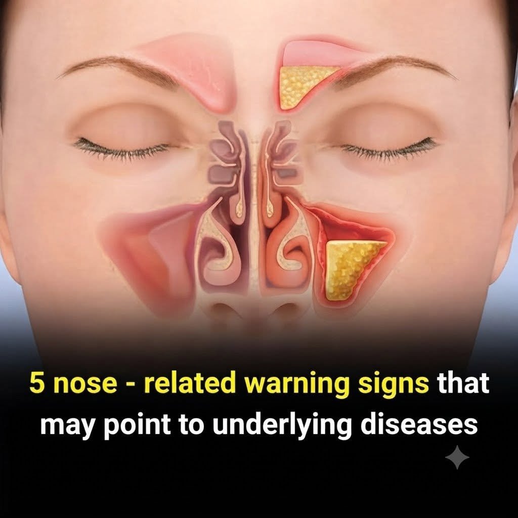 5 Nose Symptoms That May Be Associated With Underlying Health Conditions