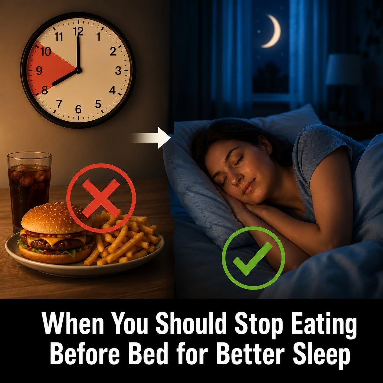 Want Better Sleep Tonight? Try Finishing Your Last Meal 2–3 Hours Before Bedtime
