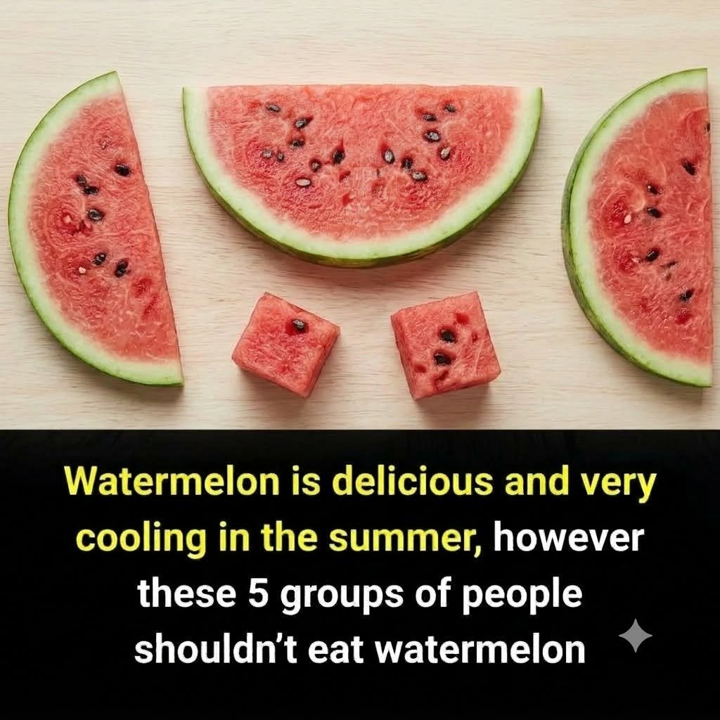 Watermelon Is Healthy, but It May Not Be the Best Choice for Everyone