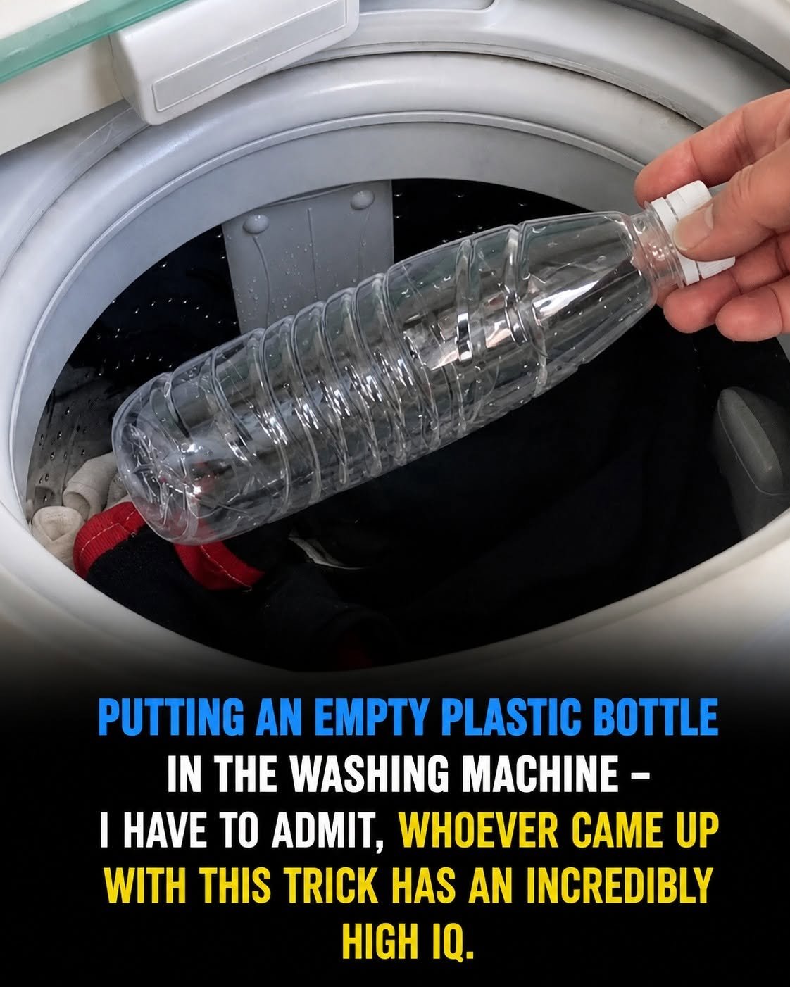 Why Do So Many People Put Plastic Bottles in the Washer? The Answer May Surprise You