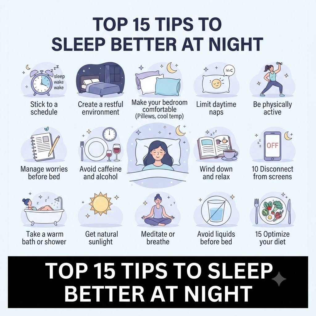 Transform Your Nights and Wake Up Refreshed With These 15 Simple Tips for Better Sleep
