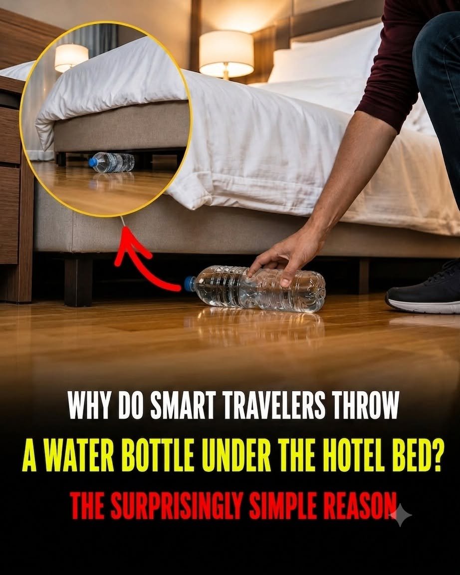 Why Do Smart Travelers Throw a Water Bottle Under the Hotel Bed?