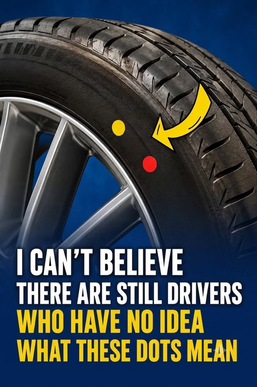 Have You Ever Wondered What the Red and Yellow Dots on Tires Mean?
