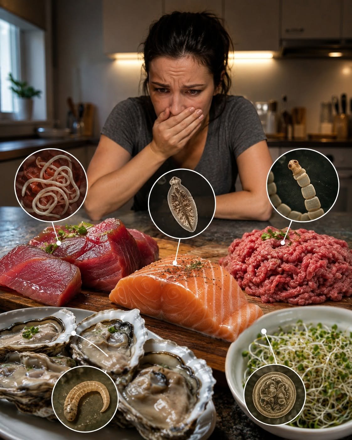 5 Popular and Delicious Foods That Can Carry Parasites