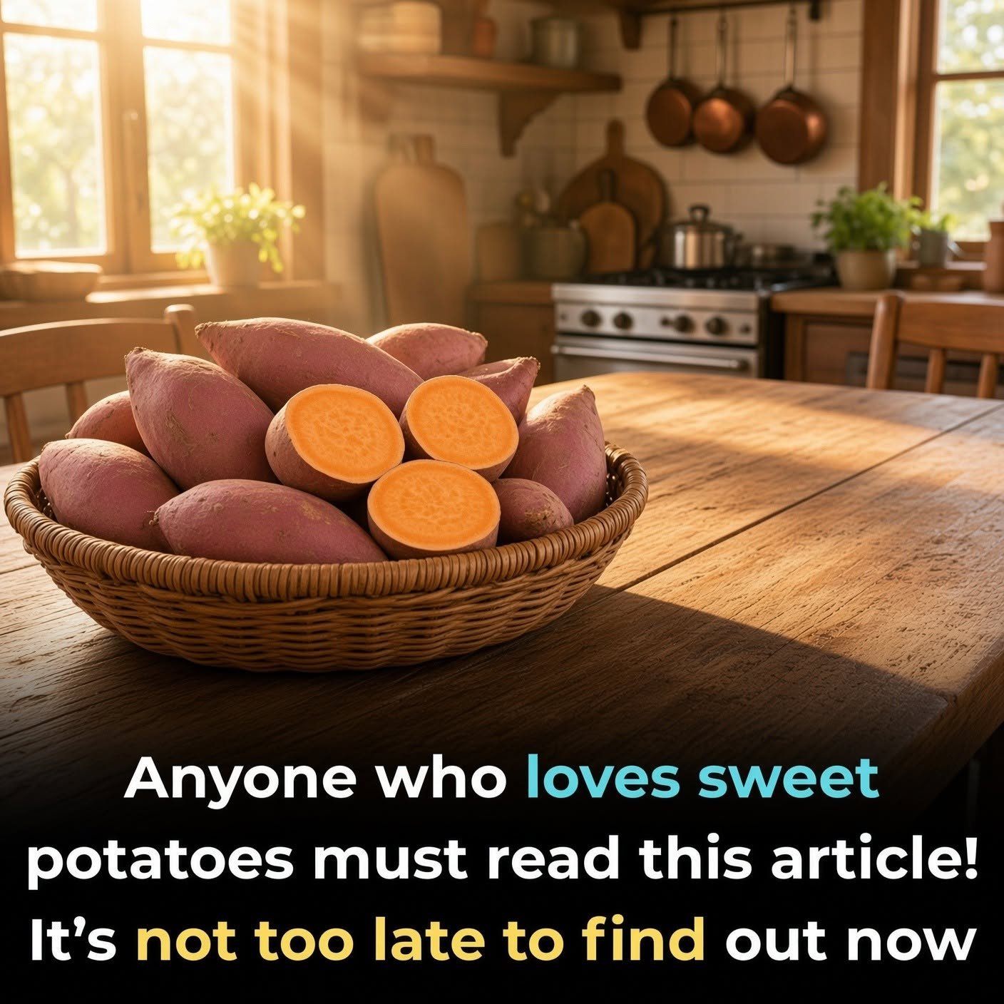 Sweet Potato Fans, Don’t Miss This — It’s Never Too Late to Learn!