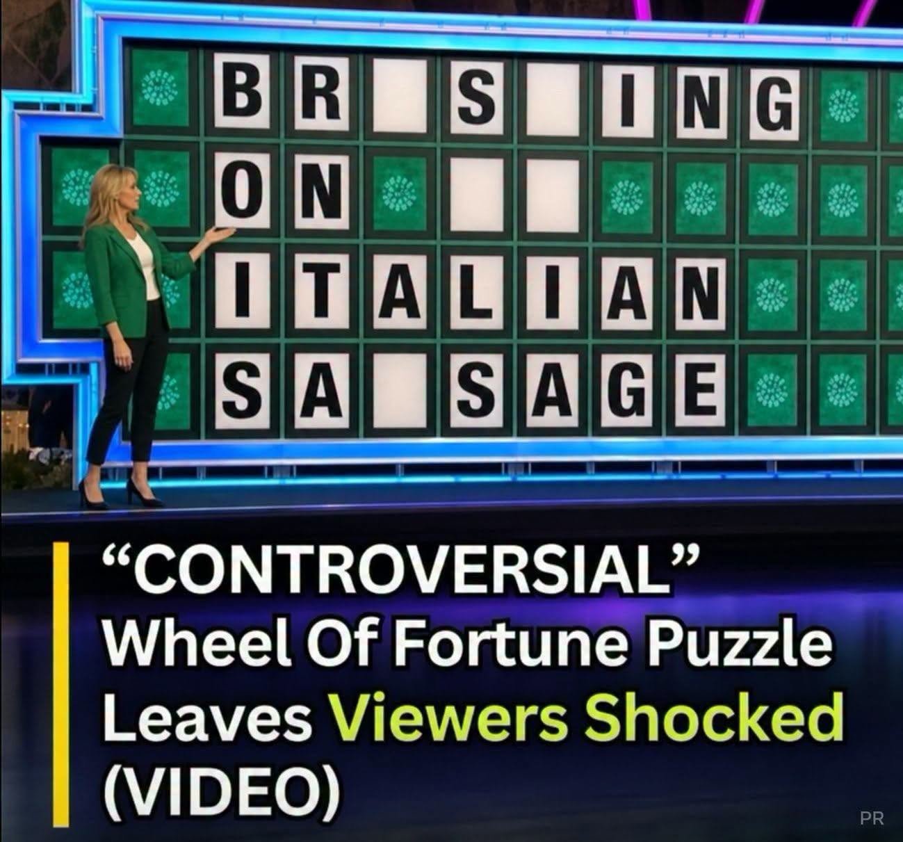 A surprising puzzle on Wheel of Fortune can turn an ordinary game-show moment into something viewers remember for years. The appeal comes from watching contestants work through incomplete words and phrases while the clock, competition, and prize money create additional pressure. Sometimes a puzzle appears almost impossible because only a few letters are revealed, yet one contestant suddenly recognizes the answer and solves it with remarkable confidence. These moments can be especially entertaining when the solution seems obvious only after it has been revealed. The combination of quick thinking, vocabulary, pattern recognition, and familiarity with common expressions gives skilled contestants an opportunity to make impressive breakthroughs. It is also easy to understand why clips from unusual puzzles can attract substantial attention online, particularly when viewers are encouraged to test themselves before watching the final answer.
