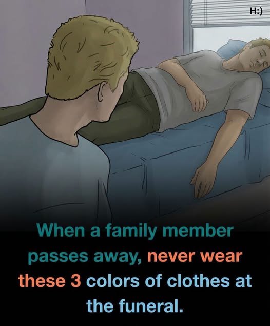 When a Family Member Passes Away, Should You Avoid These 3 Colors at a Funeral?