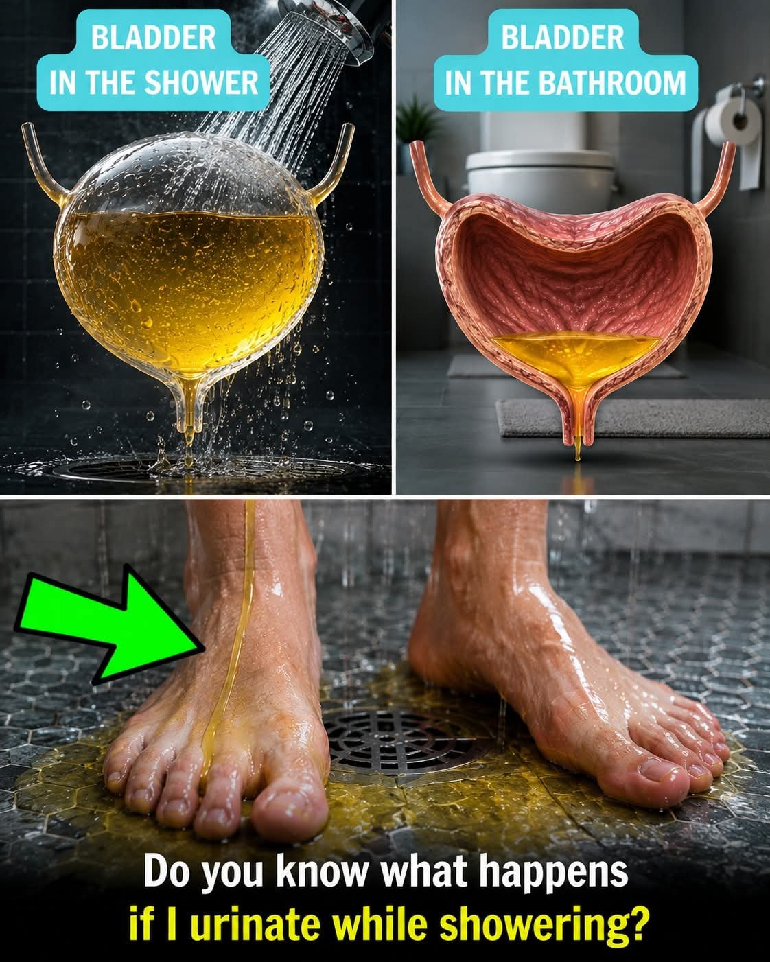 If You Urinate in the Shower