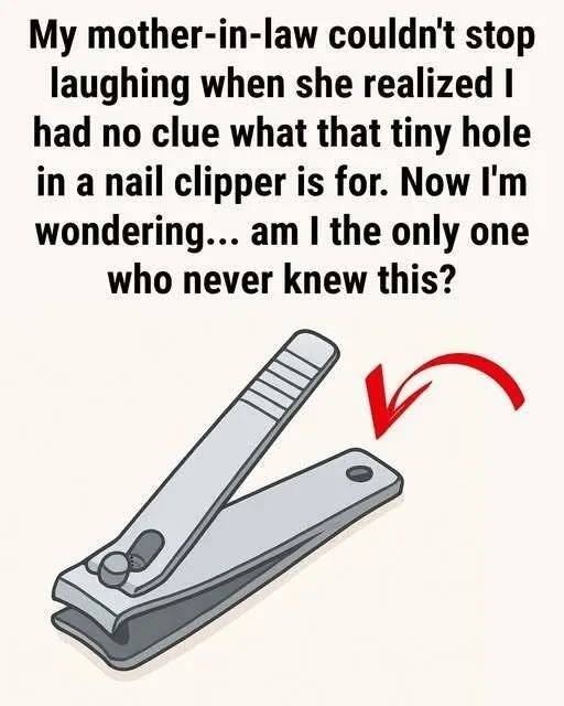 he Utility of Everyday Objects: The Secret Purpose of the Nail Clipper Hole
