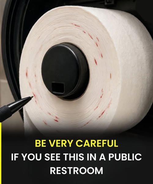 Public Restroom Safety: Understanding the “Red Spots on Toilet Paper” Claim